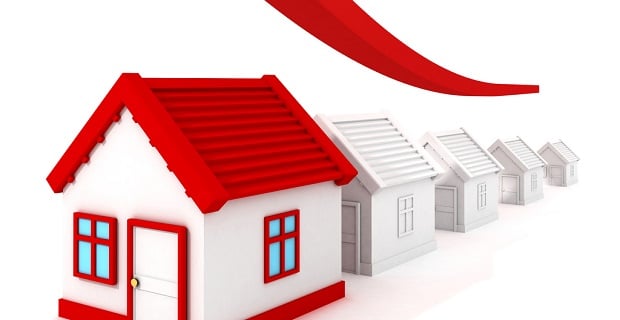 La croissance des prix immobiliers mais encore loin de la période 2000 à 2008