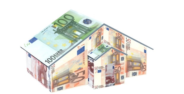  Maison en billets euros 