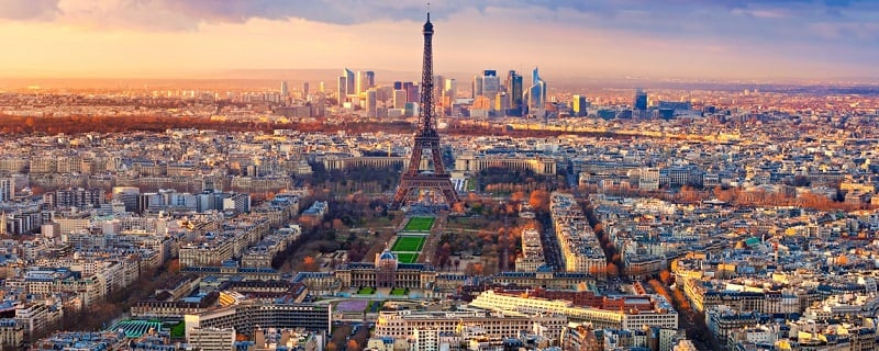 paris coucher de soleil 