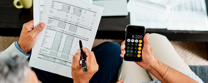 fiche avec des calculs