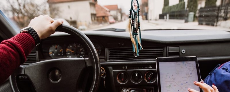vue d'intérieur de voiture