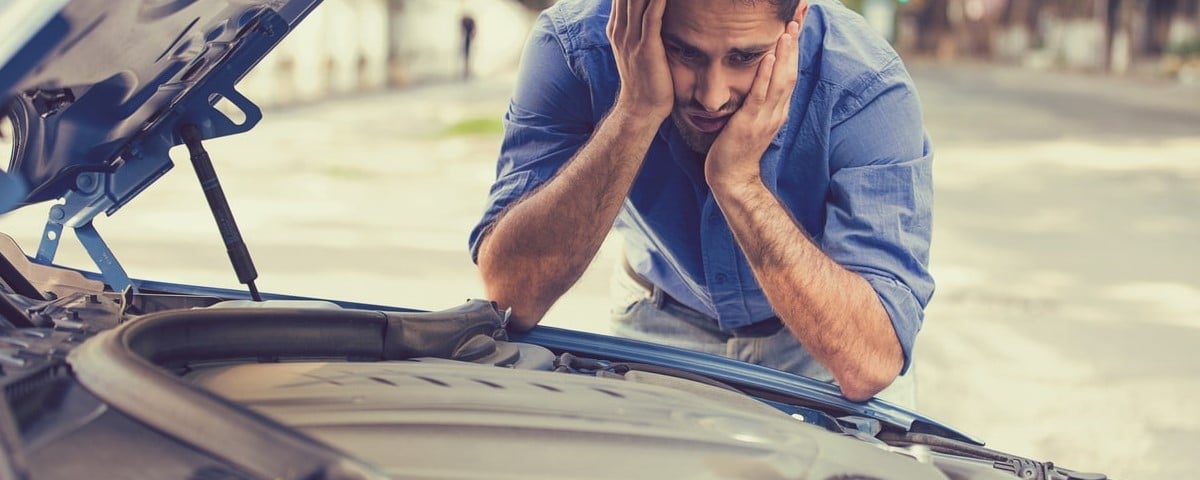 voiture en panne