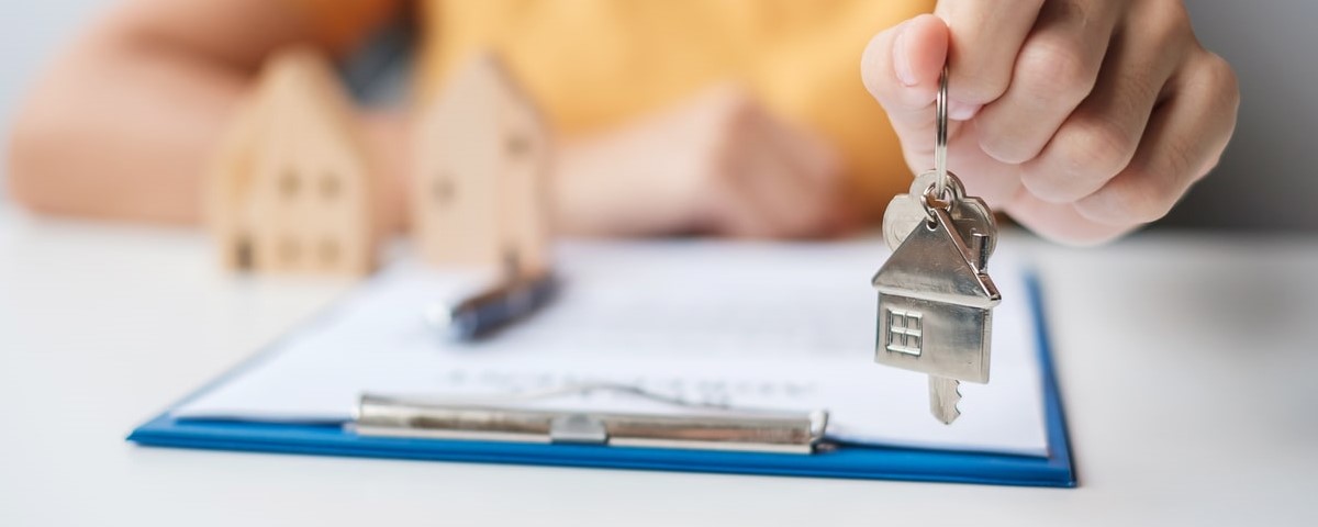 dossier immobilier et clés