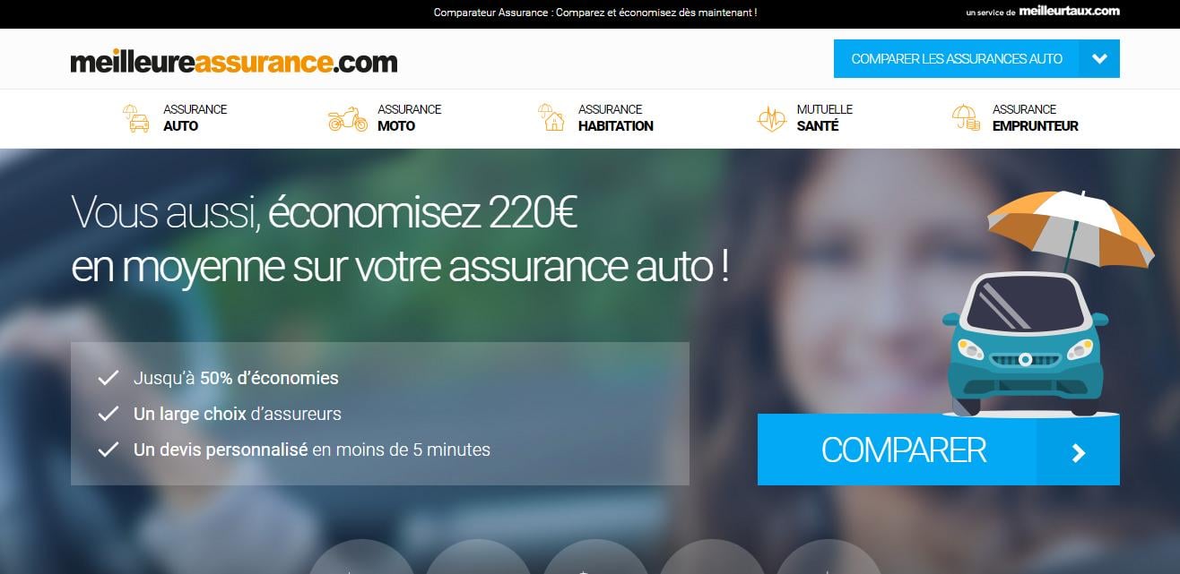 Meilleurtaux.com lance un site de comparaison d&#039;assurances