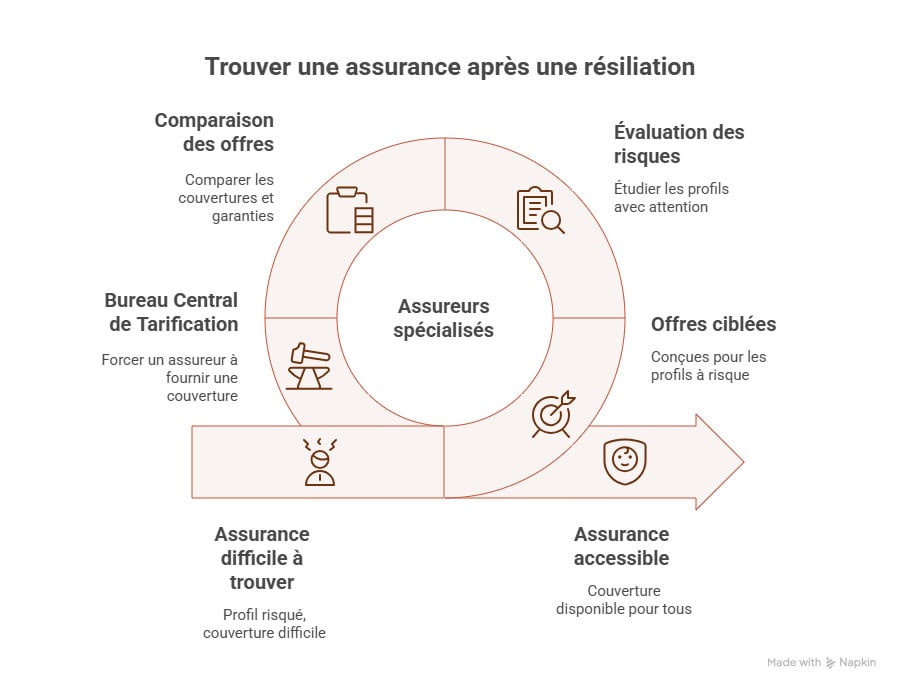 infographie assurance auto qui accepte tout le monde