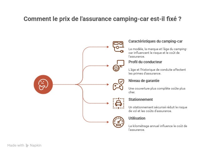 infographie assurance camping car