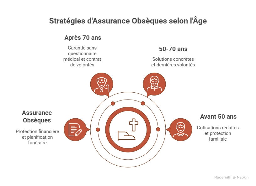 Infographie contrat obsèques sans limite d'âge