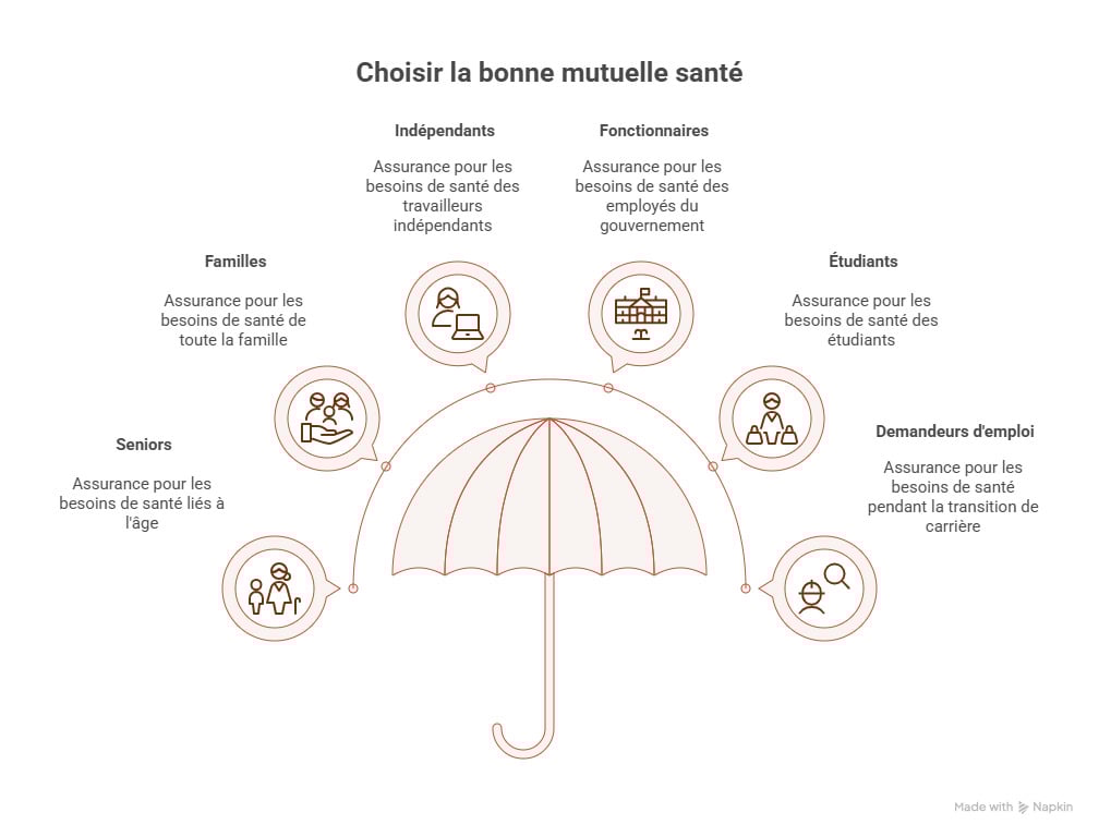 infographie mutuelle sante