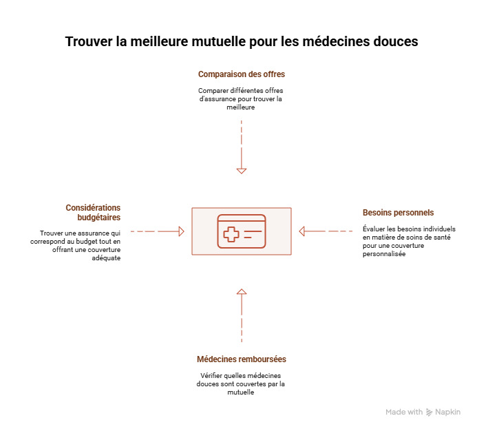infographie quelle mutuelle rembourse les medecines douces