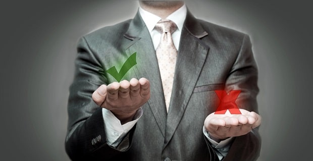 Choix d'acceptation ou refus lors d'une offre de credit 